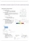 CHM 135 Midterm Lecture Notes You Need to Pass the midterm exam[University of Toronto]