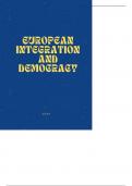 Lecture Notes European Integration and Democracy  (Y)