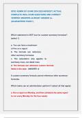 SFDC ADMIN 201 EXAM 2024/2025 NEWEST!! ACTUAL  COMPLETE REAL EXAM QUESTIONS AND CORRECT  VERIFIED ANSWERS ALREADY GRADED A+  (GUARANTEED PASS!! )