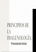 Principios de la imagenología y radiología 