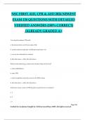 NSC FIRST AID, CPR & AED 2024 NEWEST EXAM 150 QUESTIONS WITH DETAILED VERIFIED ANSWERS (100% CORRECT) /ALREADY GRADED A+