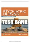 Test Bank Psychiatric Nursing Contemporary Practice (6thEdition by Boy