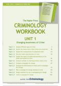 The Napier Press CRIMINOLOGYWORKBOOKUNIT1