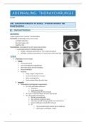 Samenvatting Thoraxchirurgie De Leyn-  Ademhaling (E0C00A)