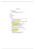 NURS 493 Med Surg Exam 1 Study Guide 