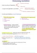 Pulmonary Ventilation and circulation 