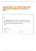 SSEVECEWB - EV ECOSYSTEM AND CIRCULAR ECONOMY QUIZZES & ANS!!