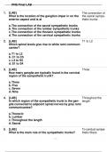 PNS LAB FINAL EXAM 2024 ACTUAL EXAM COMPLETE ACCURATE EXAM QUESTIONS WITH DETAILED VERIFIED ANSWERS /ALREADY GRADED A+