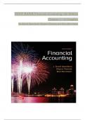 TEST BANK For Financial Accounting, 6th Edition By David Spiceland, Wayne Thomas, Verified Chapters 1 - 12, Complete Newest Version