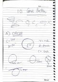 Class notes circle 