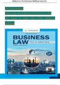 Solution manual for business law text exercises 10th edition roger leroy miller