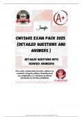 CMY2602 EXAM PACK 2025  {DETAILED QUESTIONS AND ANSWERS }