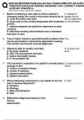 NUR 606 MIDTERM EXAM 2024 ACTUAL EXAM COMPLETE 200 QUESTIONS WITH DETAILED VERIFIED ANSWERS (100% CORRECT ANSWERS)  /ALREADY GRADED A+