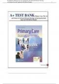 Test Bank For Primary Care The Art and Science of Advanced Practice Nursing – an Interprofessional Approach Sixth Edition by Debera J. Dunphy||ISBN, 978-1719644655||All Chapters||Complete Guide A+