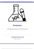 Biochemistry-Cell Signaling Pathways: Steroid Hormones