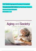 TEST BANK Aging and Society A Canadian Perspectives 8th Edition by Mark Novak, Herbert C. Northcott, Karen Kobayashi  All Chapters 1 - 20