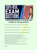 Holechek Bio 340 Exam 3/ 53 Quizzes with Certified Ans/ Already Graded A+. 