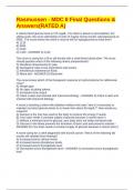 Rasmussen - MDC II Final Questions & Answers(RATEA clients blood glucose level is 275 mg/dL. The client is about to eat breakfast. Per sliding scale, the nurse administers 8 units of regular human insulin subcutaneously at 0900,. The nurse knows the clien