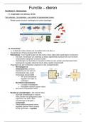 Samenvatting vorm&functie dieren partim functie