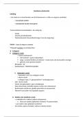 Summary -  Cytologie en histologie