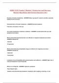 NURS 5335 Family 2 Module 3 Endocrine and Nervous Review Questions And Correct Answers (A+)