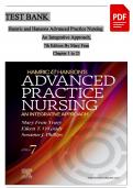 Test Bank For Hamric and Hansons Advanced Practice Nursing: An Integrative Approach, 7th Edition By Mary Fran Tracy, Eileen T. O'Grady, Susanne J. Phillips |All Chapters| LATEST ISBN:9780323777117