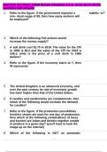 ASU ECN 211 FINAL EXAM Review (Chapters 1-4, 6, 10-12, 15-17, 20-22) questions with answers