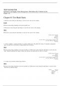 TEST BANK - Jacobs and Chase, Operations and Supply Chain Management 16th Edition, Chapters 1 - 22 Isbn No: 9781260238907  ||Complete A+ GuideTEST BANK - Jacobs and Chase, Operations and Supply Chain Management 16th Edition, Chapters 1 - 22 Isbn No: 97812