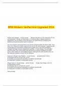  BRM Midterm Verified And Upgraded 2024.