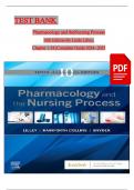 Test Bank for Pharmacology and the Nursing Process, 10th Edition by Lilley, Rainforth and Snyder,,,Alpha all 58 chapters covered ISBN:9780323827973