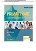 Test Bank for Primary Care The Art and Science of Advanced Practice Nursing: An Interprofessional Approach 6th Edition by Debera J. Dunphy|9781719644655|