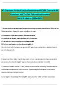 ATI Capstone Medical Surgical assessment NCLEX Exam with 60 Questions and Verified Rationalized Answers 100% Graded A+ (2025/2026)