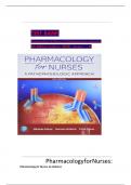 Pharmacology for Nurses A Pathophysiological Approach, 6th Edition TEST BANK by Michael P. Adams; Norman Holland, Verified Chapters 1 - 50, Complete Newest Version