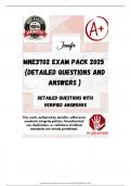 MNE3702 EXAM PACK 2025  {DETAILED QUESTIONS AND ANSWERS }