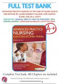 Advanced Practice Nursing in the Care of Older Adults / Edition 2 TESTBANK