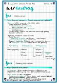 [Biologie 4 VWO] Samenvatting Nectar H1 Gedrag