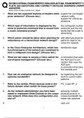 DCOM 219 FINAL EXAM NEWEST 2024-2025 ACTUAL EXAM NEWEST COMPLETE 250 QUESTIONS AND CORRECT DETAILED ANSWERS (VERIFIED  ANSWERS Study online at https://quizlet.com/_ftdye9 1. What are two expected features of modern enterprise networks? (Choose two.) sup