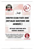 CDE3701 EXAM PACK 2025  {DETAILED QUESTIONS AND ANSWERS }