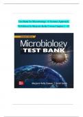 Test Bank for Microbiology: A Systems Approach, 7th Edition by Marjorie Kelly Cowan, All Chapters 1-25 LATEST