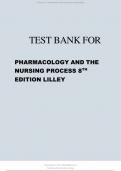 PHARMACOLOGY AND THE  NURSING PROCESS 8TH  EDITION LILLEY