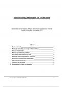 Samenvatting basisboek Methoden en Technieken Baarda en De Goede