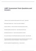 LMRT Assessment Tests Questions and Answers