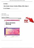 Basic geriatric nursing 7th edition williams test bank.pdf