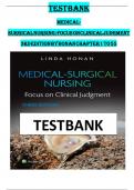 Focus on Adult Health Medical Surgical Nursing 2nd Edition Honan Test Bank