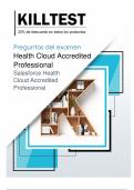 Las Mejores Preguntas del Examen Health Cloud - Prepárese para Aprobar su Examen de Salesforce Health Cloud