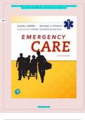 Test Bank for Emergency Care 14th Edition (Pearson; May 27, 2020 ) by Daniel Limmer, Michael F. O'Keefe and Edward T. Dickinson, ISBN No; 9780136681168, A+ Graded Study Guide | All Chapters Covered (NEWEST 2024)