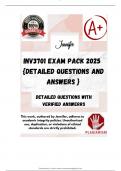 INV3701 EXAM PACK 2025  {DETAILED QUESTIONS AND ANSWERS }