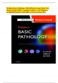 Robbins Basic Pathology 10th Edition Kymar Abbas Test Bank| Updated 2025  Complete Guide A+ All Chapters Available|Questions And 100% Correct Answer Key