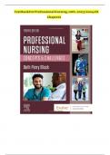 Test Bank for Professional Nursing 10th Edition Black