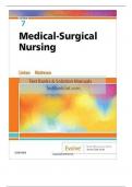 Test Bank for Medical Surgical Nursing 7thEdition by Linton